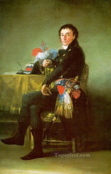 Francisco Goya Painting - Ferdinand Guillemardet portrait Francisco Goya
